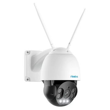 Camera supraveghere Speed Dome IP WiFi PTZ Reolink RLC-523WA, 5 MP, IR 60 m, color noaptea 60 m, 2.7-13.5 mm, motorizat, detectie oameni/vehicule slot card, microfon