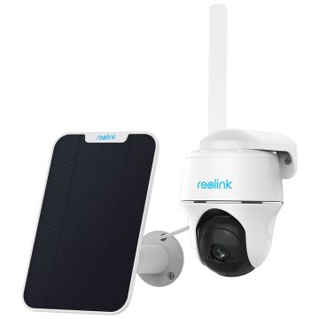 Camera supraveghere GSM 4G Speed Dome Reolink Go PT Plus, 4 MP, microfon, slot card, zoom digital 16x + panou solar