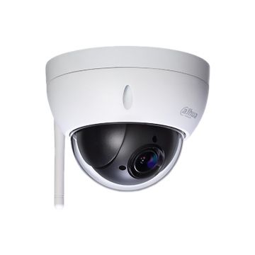 Camera supraveghere wireless IP WiFi Dome PTZ Dahua Starlight SD22204UE-GN-W, 2 MP, 2.7mm - 11mm, 4x, slot card