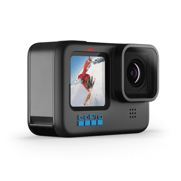 Camera video pentru sportivi GoPro Hero 10 Black, 5K, WiFi, GPS, IP68