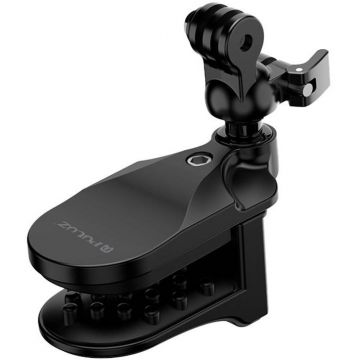 Accesoriu Camera Video de Actiune PU927B compatibil cu camere video sport, Rotire 360 grade, Negru
