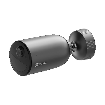 Camera IP 2K, Wi-Fi6, baterie 5.200 mAh, Audio bidirectional+ Panou Solar - EZVIZ CS-EB3-3MP-SP(kit)