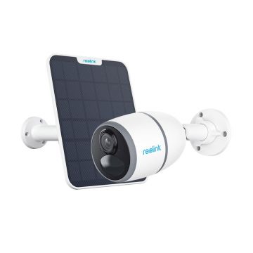 Kit camera supraveghere wireless GSM 4G Reolink Go G330, 2K, IR 10 m, microfon si difuzor, slot card, vizualizare de pe telefon + panou solar