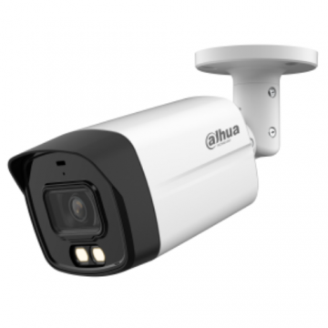 Sistem supraveghere complet 8 camere Dahua 8MP Smart Dual Light 40m microfon, DVR 8 canale, HDD si accesorii instalare incluse