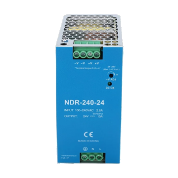 Sursa de alimentare in comutatie, 24V / 10A, sina DIN - MEAN WELL NDR-240-24