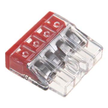 Conector compact de imbinare, 4 fire, max. 2.5 mmÂ² (100 buc.) - WAGO 2273-204