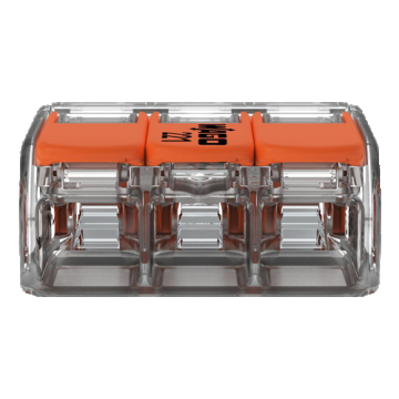 Conector derivatie 3 fire, max. 6 mmÂ² (30 buc.) - WAGO 221-613