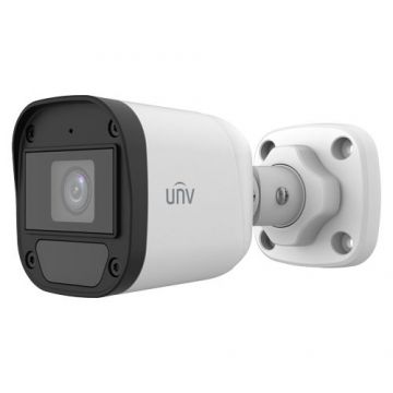 Sistem de supraveghere Uniview cu 2 camere 5MP, Audio, Infrarosu 20m, DVR Hibrid cu 4 canale 5MP, HDD, accesorii
