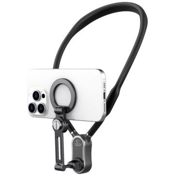 Accesoriu Camera Video de Actiune AC100 compatibil cu telefoane, Magnetic MagSafe, Negru