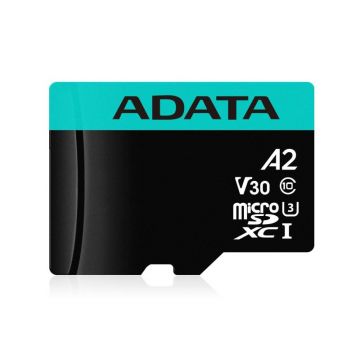 Card de memorie ADATA PremierPRO, MicroSDXC, 128GB, UHS-I U3 + Adaptor