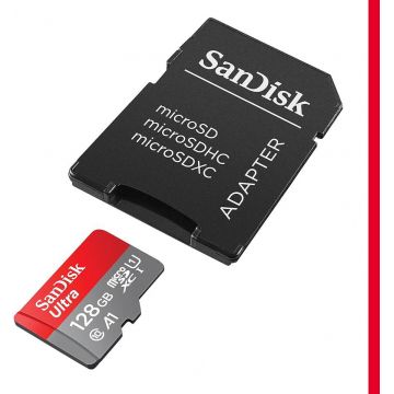 Card de Memorie MicroSDXC 128GB - SanDisk Ultra