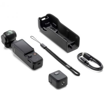 DJI Camera de actiune DJI Osmo Pocket 3, 4K/120, 3 axe, 2 x zoom, Standard Combo
