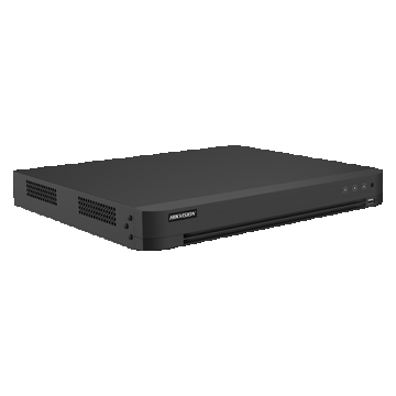 DVR HIKVISION AcuSense 32 canale max 3K, 8 canale IP max. 6MP, AUDIO 'over coaxial', 1U, 2xSATA - iDS-7232HQHI-M2-XT