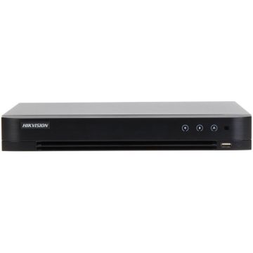 Kit complet supraveghere 5 MP lite Hiwatch by Hikvision Turbo HD cu 4 camere Bullet IR 20m, alimentator, cabluri, mufe, HDD 1 Tb, vizualizare pe internet