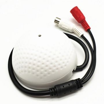 Microfon audio cu preamplificator LN-SM04; pentru camere de supraveghere video, distanta de acoperire: 5-50 metri patra