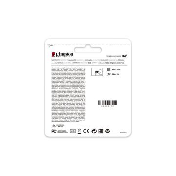 MicroSD Kingston Canvas GO Plus 256GB, Class 10 - UHS I, U3, V30, A2