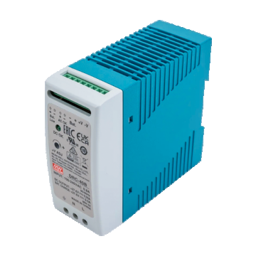 Sursa de alimentare in comutatie, 27.6V / 0.95A + 0.5A, sina DIN, backup - MEAN WELL DRC-40B
