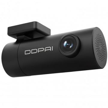 Camera Auto DDPAI Mini Pro, 1296P, Wi-Fi, Conectare la aplicatie mobila, Monitorizare 24/7 (Negru)