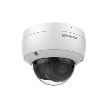 Camera supraveghere Hikvision IP dome DS-2CD2143G2-IU(2.8mm), 4MP, Acusens - filtrarea alarmelor false dupa corpul uman si masini, microfon audio incorporat, senzor: 1/3
