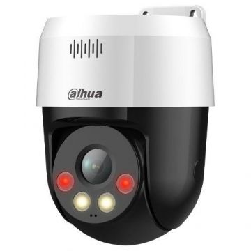 Camera supraveghere IP Speed Dome PT Dahua Eco Series Smart Dual Light WizSense SD2A500NB-GNY-A-PV, 5 MP, 4 mm, IR/lumina alba 30 m, detectie om, microfon si difuzor, alarma vizuala/sonora, slot card, vizualizare de pe telefon, PoE