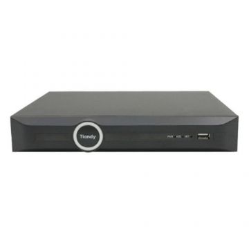 NVR 5 canale seria Lite Tiandy, 6MP, 4 canale PoE, 45W, Functii AI, 1 slot SATA - TC-R3105-IBPV3.0