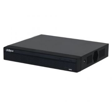 NVR Dahua, 8 canale PoE, Pana la 12MP,  1xHDD, Smart H.265+, 144/144/72 Mbps, SMD Plus - NVR2108HS-8P-4KS3
