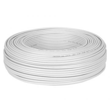 Cablu Coaxial CU+CU 150m, 75 Ohm, conductor 1 mm din cupru