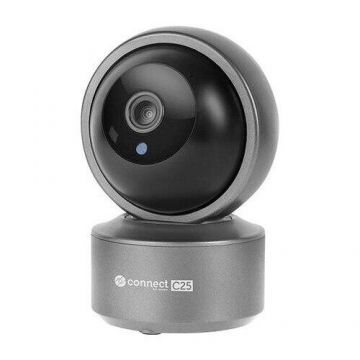 CamerA IP interior Kruger&Matz, 2K, Generic, Model C25, Connect Tuya (Gri)