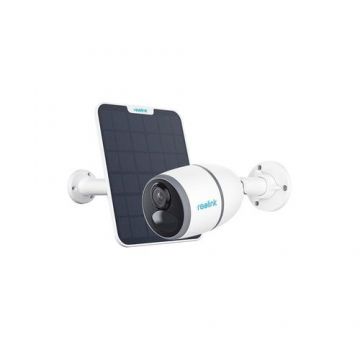 Camera supravghere wireless GSM 4G Reolink Go G330, 2K, IR 10 m, microfon si difuzor, slot card, PIR, acumulator 7800 mAh, vizualizare de pe telefon + panou solar