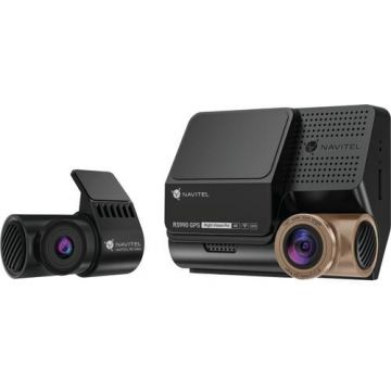 Camera video auto fata-spate DVR NAVITEL RS990 GPS, 4K (3840x2160), Senzor SONY STARVIS 2 IMX678, Ecran IPS 3inch, GPS, Mod parcare, Detectare miscare, Suport Wi-Fi (Negru)
