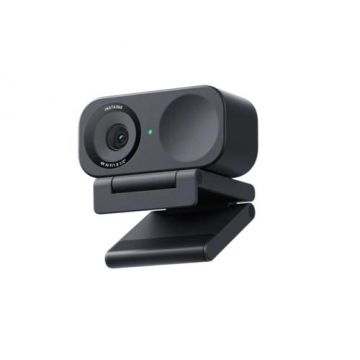 Camera web Insta360 Link 2C Standard Edition, 4K, 30 fps, Microfon cu reducere zgomot AI, Zoom 4x (Negru)