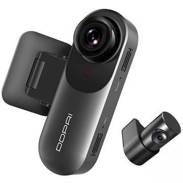 DDPAI Camera auto DDPai Mola N3 GPS Ultracompacta, Filmare 2K, 1600P, WDR, WiFi, ADAS, Negru