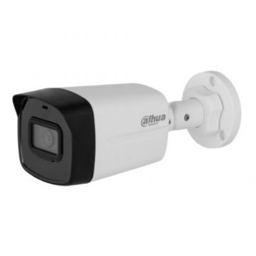 Kit supraveghere Dahua 4 camere IP 4MP lentila 3.6mm IR 30m Microfon, NVR 4 canale PoE 8MP 4K si cablu UTP CAT5 20m