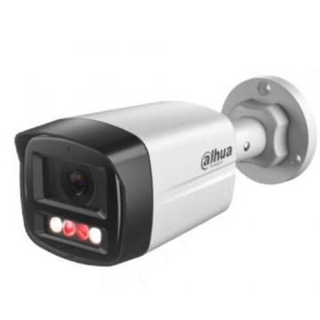 Kit supraveghere IP Dahua 8 camere 4MP Microfon PoE lentila 2.8mm IR 40m Lumina alba 30m, NVR 8 canale PoE 12MP si cablu UTP CAT5 20m