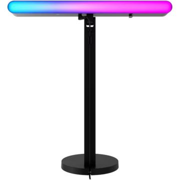 Lampa streaming Logitech Litra Beam LX, GRAPHITE, Dual-Sided RGB Key Light