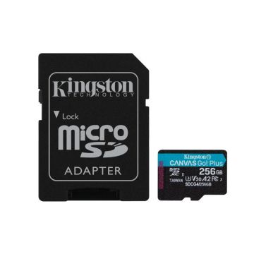 MicroSD Kingston Canvas GO Plus 256GB AD