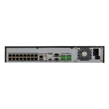 NVR 4K 8MP Hikvision, AcuSense, total 32 canale max. 12MP, 16 porturi PoE, Alarma, 4xSata - DS-7732NXI-K4-16P(Alarm16+9)
