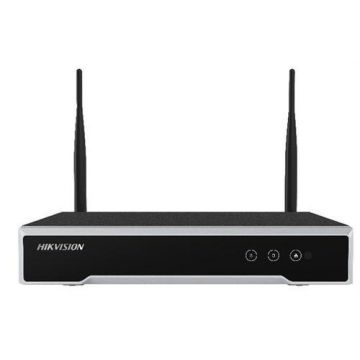 NVR Hikvision DS-7108NI-K1/W/M, WiFi, 8 canale, Full HD, 4 MP, IP (Negru)