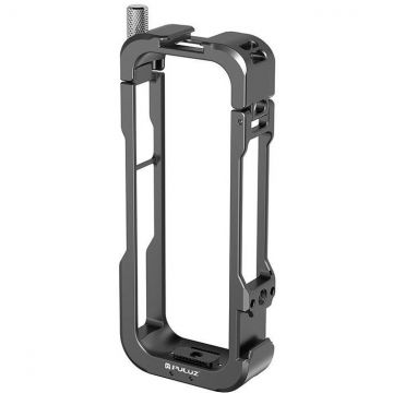 Accesoriu Camera Video Actiune PU981B compatibila cu camera Insta360 X4, Aluminiu, Negru