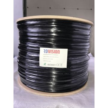 Cablu CAT5 FTP cu sufa CUPRU SOLID 30M