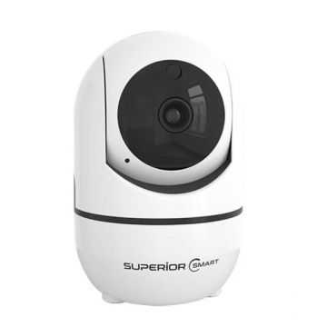 Camepra supraveghere interior Superior SUPICM001, IP, 1080p Full HD, iOS/Android (Alb)