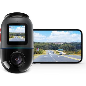 Camera auto 70mai X800BK, 4K, 128GB, WiFi/4G, Negru