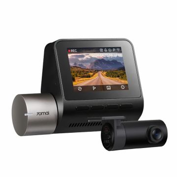 Camera auto DVR 70mai Dash Cam A510-1, 1944p HD, Sony Starvis2 IMX675, HDR, ADAS + Camera Spate 70mai RC11