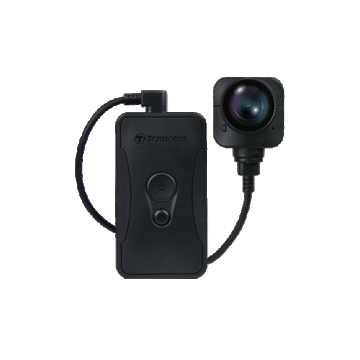 Camera de corp bodycam Transcend DrivePro Body 70, 64GB, 2K QHD 1440P 30 FPS, Wi-Fi, 64GB Flash, Unghi filamre 140 grade, IP68 (Negru)