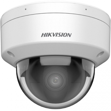 Camera de supraveghere exterior IP Dome Powered by Darkfighter Hikvision DS-2CD2186G2H-ISU(4MM)(EF), 8MP, 4MM, IR 30m, Microfon, PoE, IP67