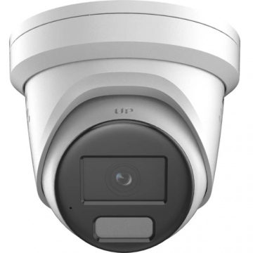 Camera de supraveghere exterior IP Turret Smart Hybrid Light with ColorVu Fixed Hikvision DS-2CD2387G2H-LISU/SL(4MM)(EF), 8MP, 4MM, IR 30m, Microfon, IP67, PoE