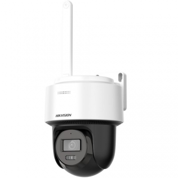 Camera de supraveghere IP PT Hikvision DS-2DE2C400IWG/W(2.8MM)(W), 4MP, lentila fixa 2.8mm, IR 30M, Difuzor, Microfon, IP66