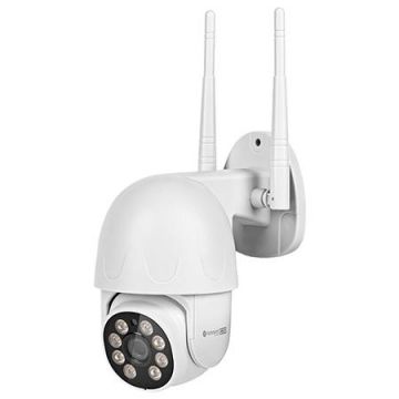 Camera supraveghere exterior Kruger&Matz Connect C30, PTZ, Wi-Fi, 5MP, 20 FPS, Wi-Fi (Alb)