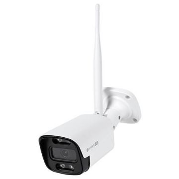 Camera supraveghere exterior KRUGER&MATZ TUYA Connect C40, 5MP, Wi-Fi, IR 15m, IP66 (Alb)