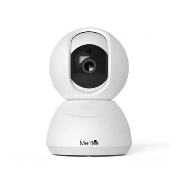 Camera supraveghere interior Mentor SY006, Smart WiFi, Auto Tracking, 2MP Full-HD, 2.4GHz  (Alb)